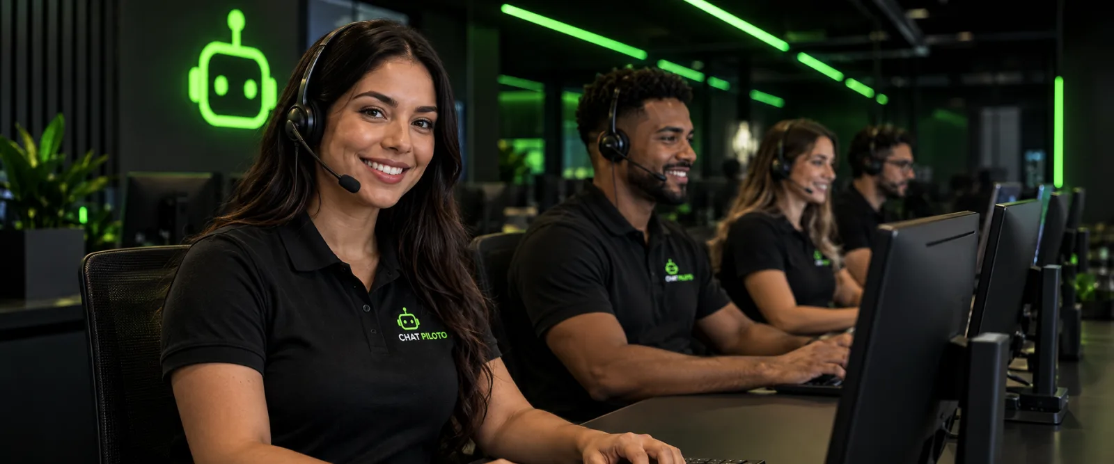 Equipe de suporte Chat Piloto